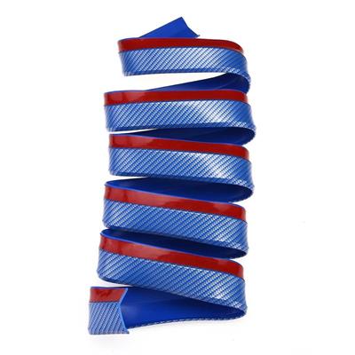 Mavi 2,5 Metre Araba Oto Ön Tampon Koruyucu Kauçuk Pratik Tampon Şerit Bant Döşeme Kiti (3936)