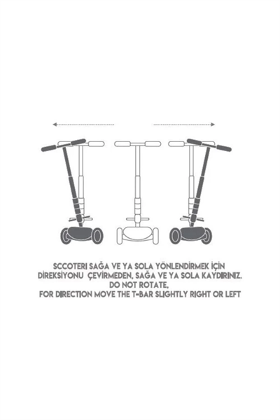 Maxi Twist Işıklı Scooter Pembe - 82244