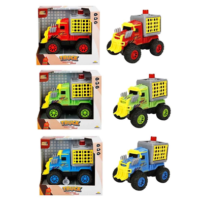 Maxx Wheels Sesli Ve Işıklı Canavar Dinozor Taşıma Kamyonu