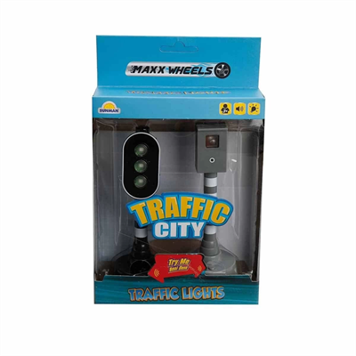 Maxx Wheels Sesli ve Işıklı Trafik Işık Seti