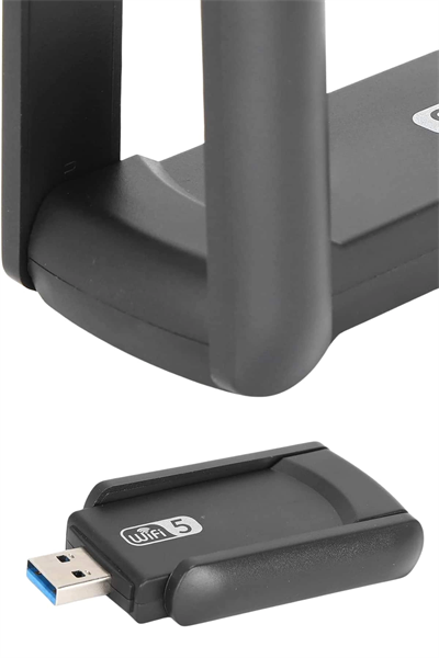 Mbps Wifi Alıcı Kablosuz Wifi Adaptörü Çift Band Çift Antenli