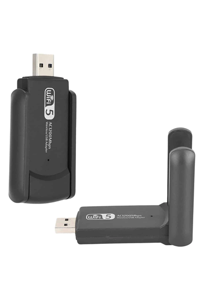 Mbps Wifi Alıcı Kablosuz Wifi Adaptörü Çift Band Çift Antenli