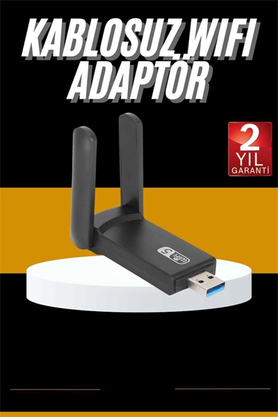 Mbps Wifi Alıcı Kablosuz Wifi Adaptörü Çift Band Çift Antenli