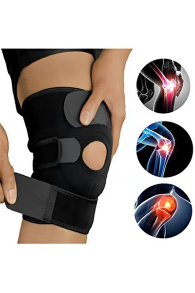 Medical Patella Destekli Diz Korsesi İkili Sağ Sol Çapraz Bağ Menisküs Ağrısı Için Sporcu Dizlik