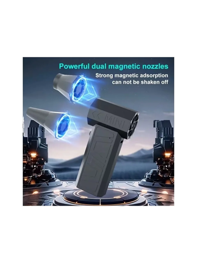 Mega Turbo Üfleyici Elektrikli Şiddetli Fan Hava Kompresör 130.000rpm Mangal Barbekü Fanı Bx40