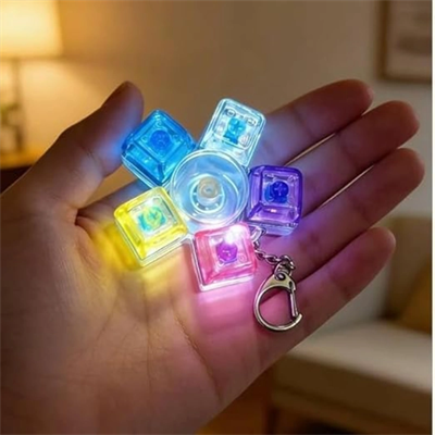 Mekanik Switch Klavye Stres Çarkı - Renkli Tuşlu Fidget Oyuncak
