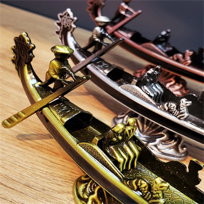 Metal Dekoratif Venedik Kayık