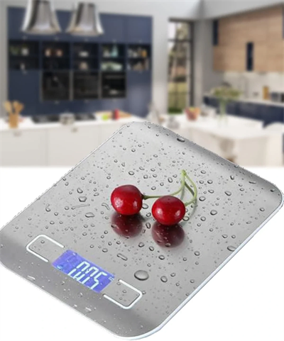 Metal Dijital Mutfak Terazisi Hassas Tartı 5 Kg Crown Bx40