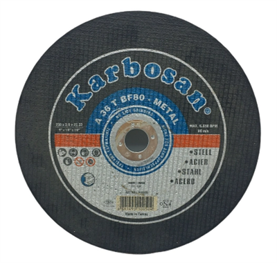 Metal Kesici Disk 230mmx3.0x22 Bx40