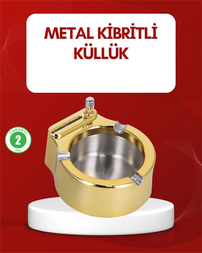 Metal Küllük Gizli Ateşleme Sistemli Şık Tasarım