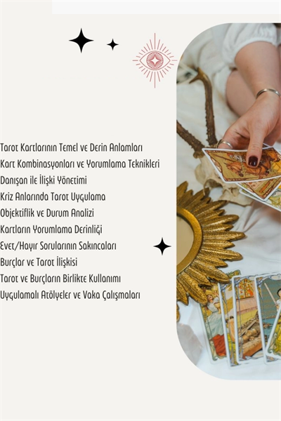 Metal Kutulu Tarot Kartı Manara