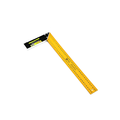 Metal Masa Gönyesi - 40 cm - Sarı Renk