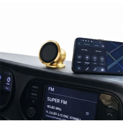 Metal Telefon Tutucu Torpidoya Yapışan Mıknatıslı