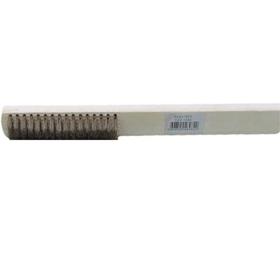 Metal Telli Fırça Ahşap Saplı Pas Kir Sökme Temizleme Fırçası Bx40