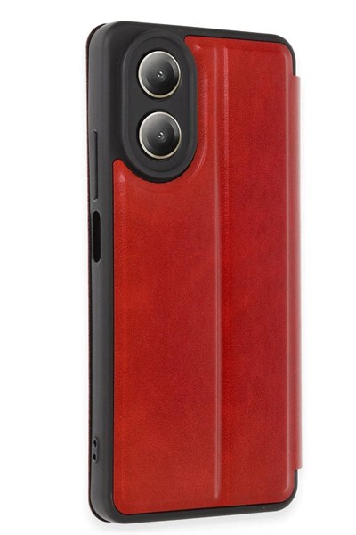 Mey İthalat®   A38 Kılıf Flip Cover - Kırmızı