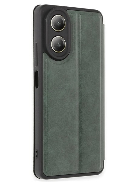 Mey İthalat®   A38 Kılıf Flip Cover - Koyu Yeşil