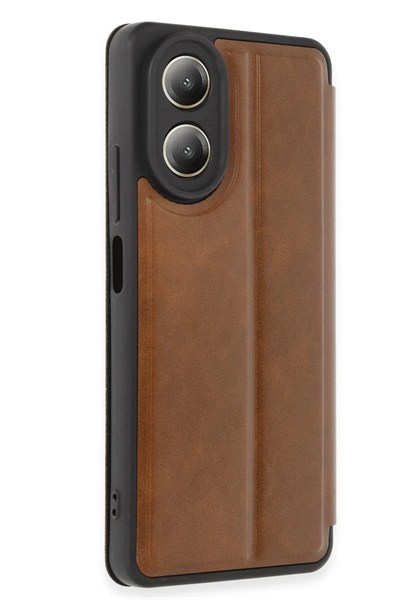 Mey İthalat®   A38 Kılıf Flip Cover - Taba