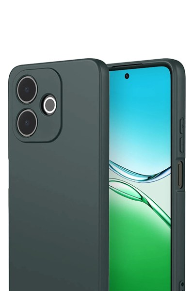 Mey İthalat®   A5 Pro 4G First Silikon - Koyu Yeşil