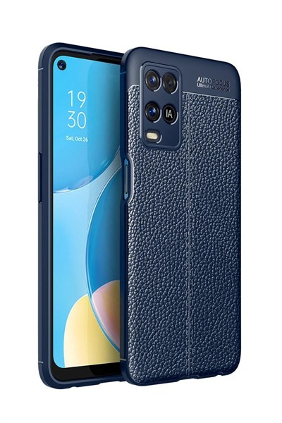 Mey İthalat®   A54 4G Kılıf Auto Focus Kapak - Lacivert