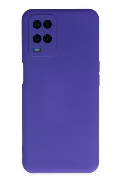 Mey İthalat®   A54 4G Kılıf Nano içi Kadife Silikon - Mor