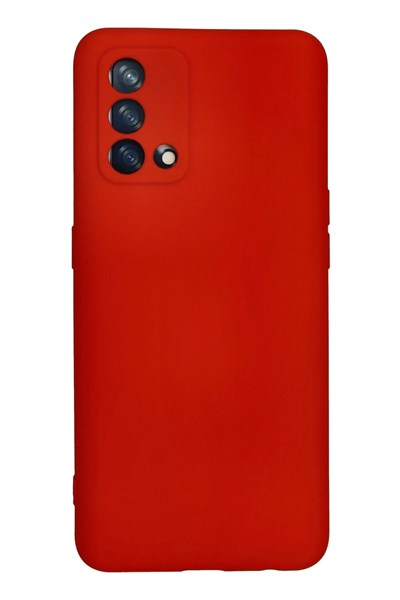 Mey İthalat®   A74 4G Kılıf Nano içi Kadife Silikon - Kırmızı