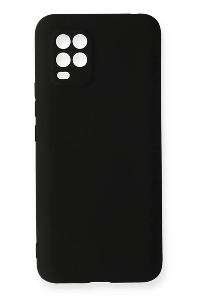 Mey İthalat®   Mi 10 Lite Kılıf First Silikon - Siyah