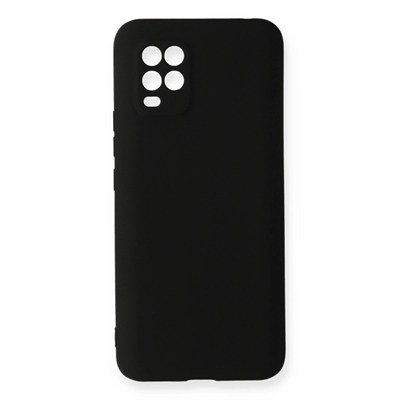 Mey İthalat®   Mi 10 Lite Kılıf First Silikon - Siyah