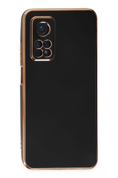 Mey İthalat®   Mi 10T Kılıf Volet Silikon - Siyah
