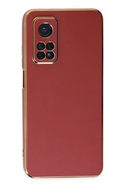 Mey İthalat®   Mi 10T Kılıf Volet Silikon - Kırmızı