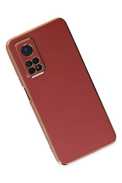 Mey İthalat®   Mi 10T Kılıf Volet Silikon - Kırmızı