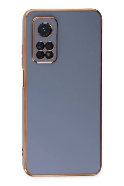 Mey İthalat®   Mi 10T Kılıf Volet Silikon - Mavi