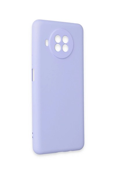 Mey İthalat®   Mi 10T Lite Kılıf Nano içi Kadife Silikon - Lila