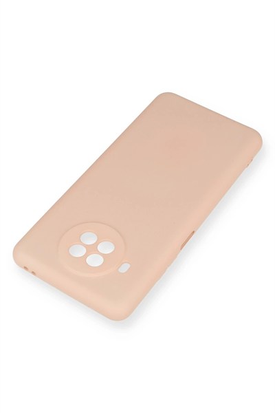 Mey İthalat®   Mi 10T Lite Kılıf Nano içi Kadife Silikon - Pudra