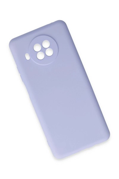 Mey İthalat®   Mi 10T Lite Kılıf Nano içi Kadife Silikon - Lila