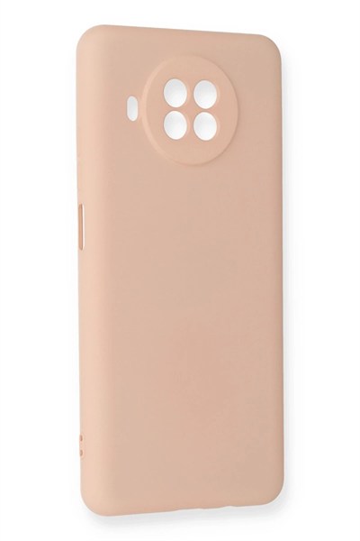 Mey İthalat®   Mi 10T Lite Kılıf Nano içi Kadife Silikon - Pudra