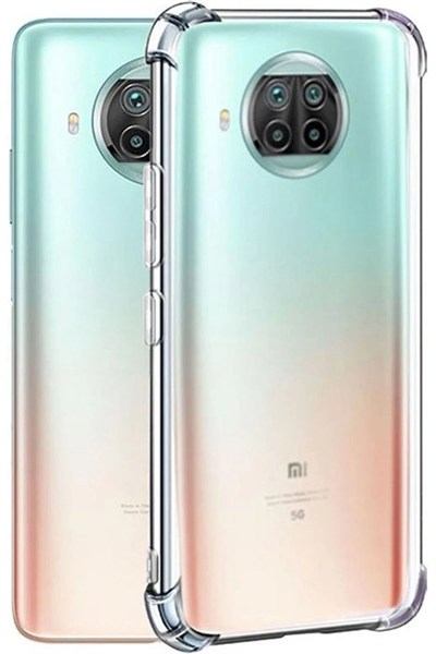 Mey İthalat®   Mi 10T Lite Kılıf Olex Tpu Silikon - Şeffaf