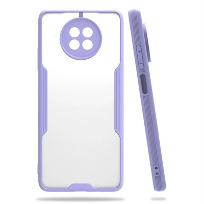 Mey İthalat®   Mi 10T Lite Kılıf Platin Silikon - Lila
