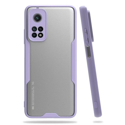 Mey İthalat®   Mi 10T Pro Kılıf Platin Silikon - Lila
