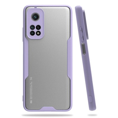 Mey İthalat®   Mi 10T Pro Kılıf Platin Silikon - Lila