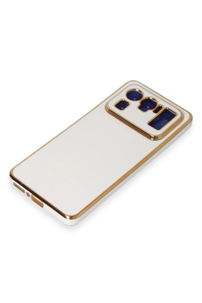 Mey İthalat®   Mi 11 Ultra Kılıf Volet Silikon - Beyaz