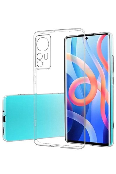 Mey İthalat®   Mi 12 Kılıf Lüx Şeffaf Silikon