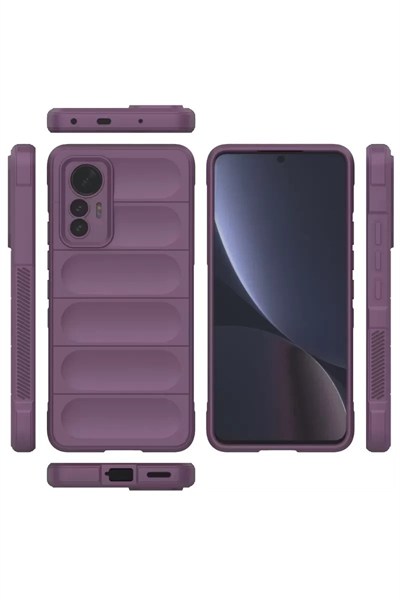 Mey İthalat®   Mi 12 Lite Kılıf Optimum Silikon - Mor
