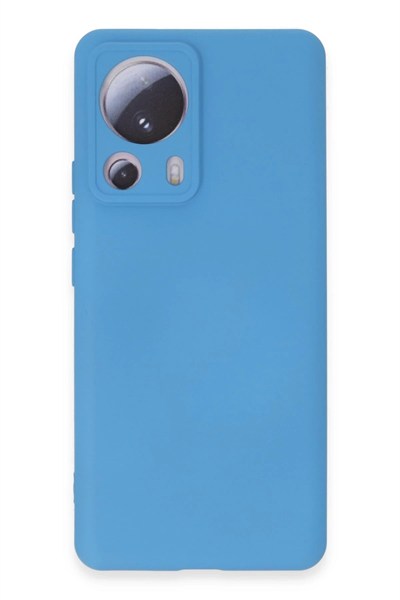 Mey İthalat®   Mi 13 Lite Kılıf Nano içi Kadife Silikon - Mavi