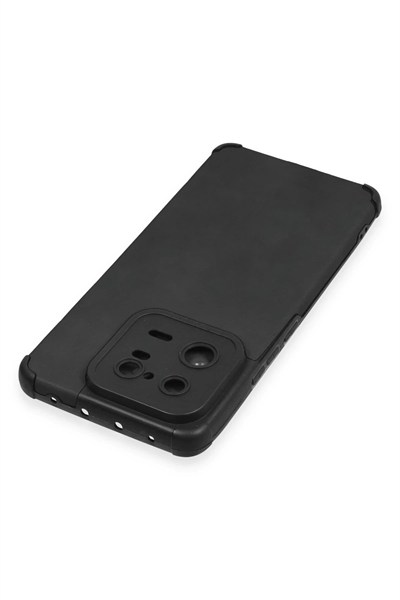 Mey İthalat®   Mi 13 Pro Kılıf Loop Deri Silikon - Siyah