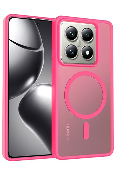 Mey İthalat®   Mi 14T Pro Jota Magsafe Kapak - Rose