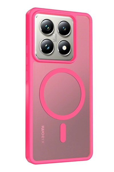 Mey İthalat®   Mi 14T Pro Jota Magsafe Kapak - Rose
