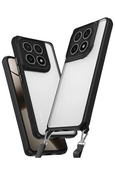 Mey İthalat®   Mi 14T Pro Kılıf Penta Silikon Kılıf - Siyah