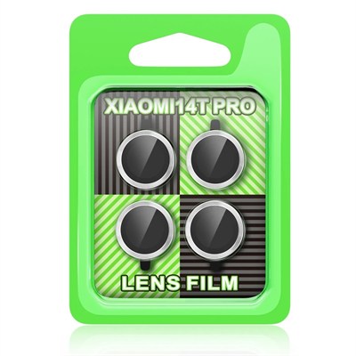 Mey İthalat®   Mi 14T Pro Raze Metal Kamera Lens - Gümüş