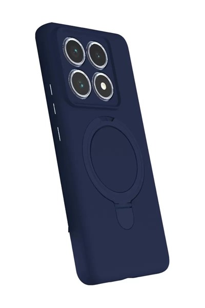Mey İthalat®   Mi 14T Pro Regal Magsafe Standlı Kapak - Lacivert