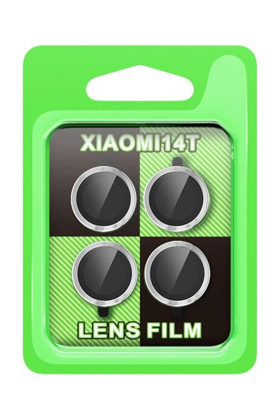 Mey İthalat®   Mi 14T Raze Metal Kamera Lens - Gümüş